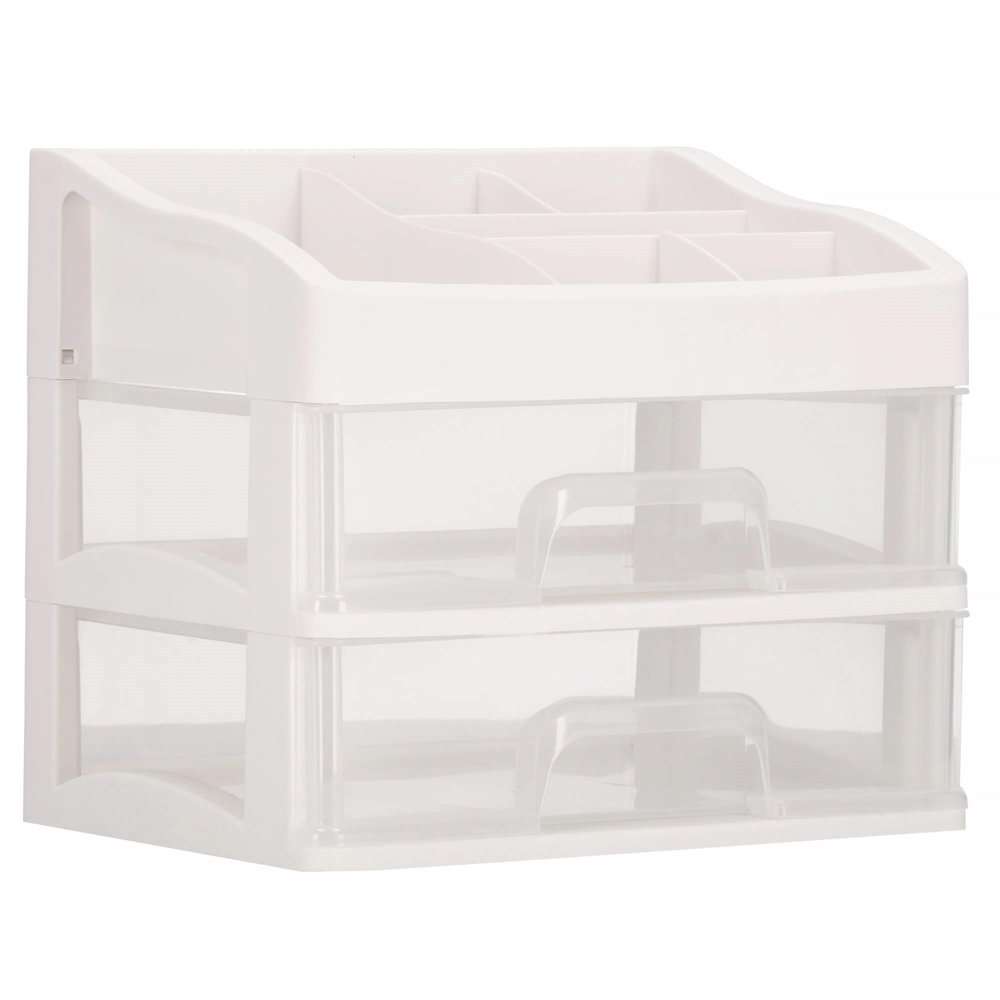 Organizér na kozmetiku so zásuvkami 34 × 30 × 25 cm S-HA1090